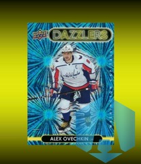 2021-22 Upper Deck Series 1 Dazzlers Blue Alex Ovechkin #DZ-47